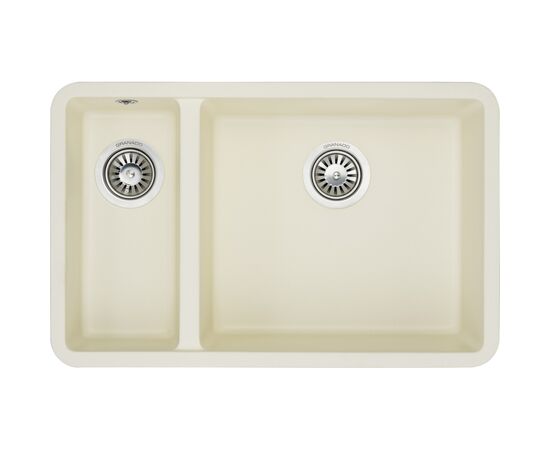 Мойка кухонная GRANADO Under top DOUBLE ivory (gr3404)