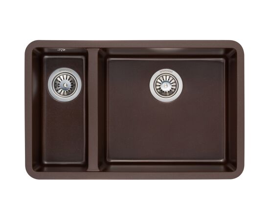 Мойка кухонная GRANADO Under top DOUBLE marron (gr3406)