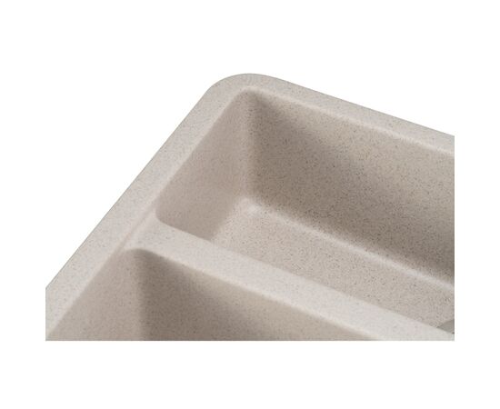 Мойка кухонная GRANADO Under top DOUBLE terra (gr3403), изображение 3 Мойка кухонная GRANADO Under top DOUBLE terra (gr3403), изображение 3