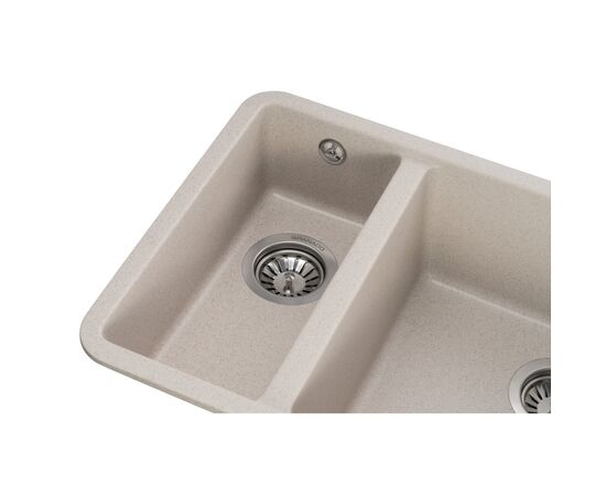 Мойка кухонная GRANADO Under top DOUBLE terra (gr3403), изображение 5 Мойка кухонная GRANADO Under top DOUBLE terra (gr3403), изображение 5