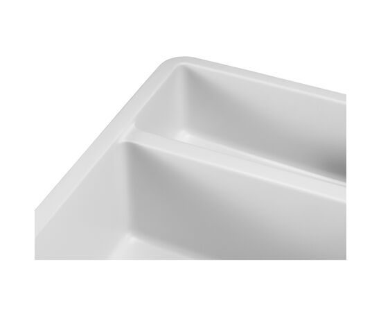 Мойка кухонная GRANADO Under top DOUBLE white (gr3405), изображение 3