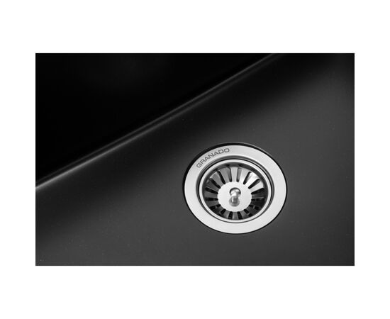 Мийка кухонна GRANADO Under top L black shine (gr3501), зображення 4