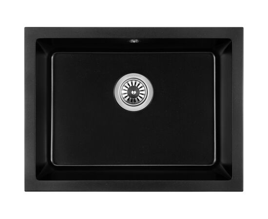 Мойка кухонная GRANADO Under top L black shine (gr3501)
