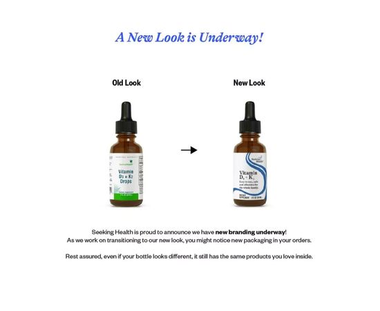 Витамин Seeking Health Витамин D3+K2 в каплях, Vitamin D3 + K2 Drops, 30 мл (SKH-52135), изображение 2 Витамин Seeking Health Витамин D3+K2 в каплях, Vitamin D3 + K2 Drops, 30 мл (SKH-52135), изображение 2