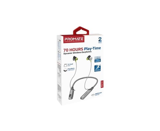 Наушники Promate Blend Grey (blend.grey), изображение 2 Наушники Promate Blend Grey (blend.grey), изображение 2