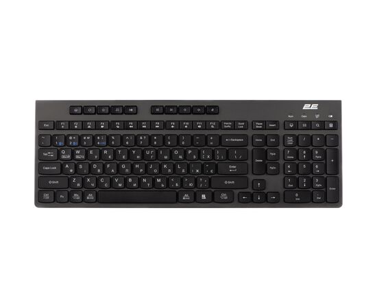 Клавиатура 2E KS280 Wireless/Bluetooth Black-Gray (2E-KS280WBGR_UA)