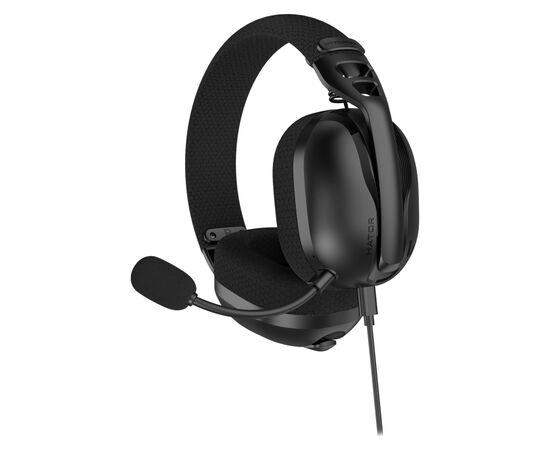 Наушники Hator Hyреrpunk 3 Hi-Res USB 7.1 Black (ESH10), изображение 4 Наушники Hator Hyреrpunk 3 Hi-Res USB 7.1 Black (ESH10), изображение 4