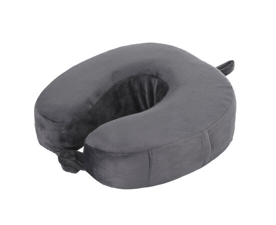 Туристическая подушка Wenger Memory Foam Travel Neck Pillow, сірий (611884), изображение 3 Туристическая подушка Wenger Memory Foam Travel Neck Pillow, сірий (611884), изображение 3