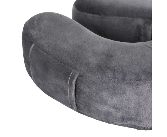 Туристическая подушка Wenger Memory Foam Travel Neck Pillow, сірий (611884), изображение 4 Туристическая подушка Wenger Memory Foam Travel Neck Pillow, сірий (611884), изображение 4