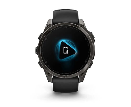 Смарт-часы Garmin fenix 8 47mm, AMOLED, Saph, CrbnGryTi/Blk, Blk/PebbleGryBnd, GPS (010-02904-21), изображение 12 Смарт-часы Garmin fenix 8 47mm, AMOLED, Saph, CrbnGryTi/Blk, Blk/PebbleGryBnd, GPS (010-02904-21), изображение 12