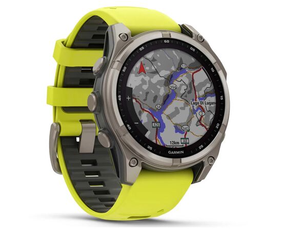 Смарт-часы Garmin fenix 8 47mm,Saph Solar, BareTi/Graphite,AmpYe/GrphBnd (010-02906-21), изображение 3 Смарт-часы Garmin fenix 8 47mm,Saph Solar, BareTi/Graphite,AmpYe/GrphBnd (010-02906-21), изображение 3