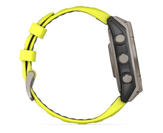 Смарт-часы Garmin fenix 8 47mm,Saph Solar, BareTi/Graphite,AmpYe/GrphBnd (010-02906-21), изображение 4 Смарт-часы Garmin fenix 8 47mm,Saph Solar, BareTi/Graphite,AmpYe/GrphBnd (010-02906-21), изображение 4
