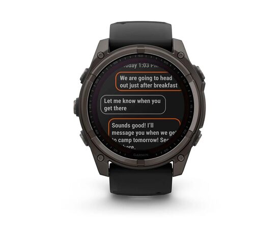 Смарт-часы Garmin fenix 8 51mm,Saph Solar,CrbnGry Ti/Blk,Blk/PblGryBnd (010-02907-11), изображение 10 Смарт-часы Garmin fenix 8 51mm,Saph Solar,CrbnGry Ti/Blk,Blk/PblGryBnd (010-02907-11), изображение 10