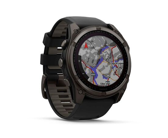 Смарт-часы Garmin fenix 8 51mm,Saph Solar,CrbnGry Ti/Blk,Blk/PblGryBnd (010-02907-11), изображение 3 Смарт-часы Garmin fenix 8 51mm,Saph Solar,CrbnGry Ti/Blk,Blk/PblGryBnd (010-02907-11), изображение 3