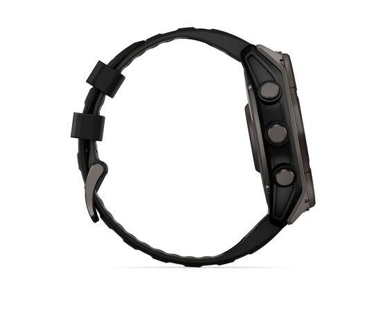 Смарт-часы Garmin fenix 8 51mm,Saph Solar,CrbnGry Ti/Blk,Blk/PblGryBnd (010-02907-11), изображение 5 Смарт-часы Garmin fenix 8 51mm,Saph Solar,CrbnGry Ti/Blk,Blk/PblGryBnd (010-02907-11), изображение 5