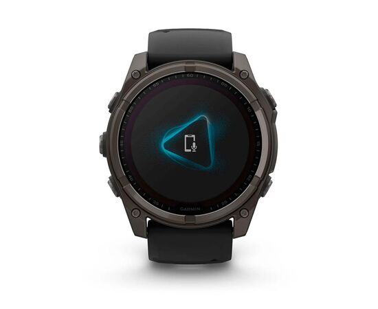 Смарт-часы Garmin fenix 8 51mm,Saph Solar,CrbnGry Ti/Blk,Blk/PblGryBnd (010-02907-11), изображение 6 Смарт-часы Garmin fenix 8 51mm,Saph Solar,CrbnGry Ti/Blk,Blk/PblGryBnd (010-02907-11), изображение 6