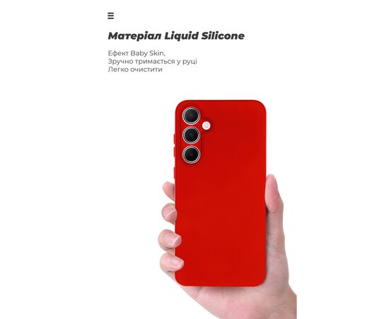 Чехол для мобильного телефона Armorstandart ICON Samsung A55 5G (A556) Camera Cover Red (ARM83169), изображение 7