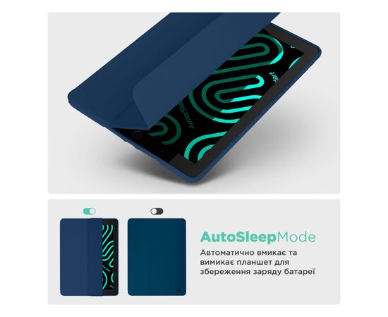 Чохол до планшета Armorstandart Smart Fold Pen Xiaomi Redmi Pad Pro / Poco Pad Dark Blue (ARM81431), зображення 6 Чохол до планшета Armorstandart Smart Fold Pen Xiaomi Redmi Pad Pro / Poco Pad Dark Blue (ARM81431), зображення 6