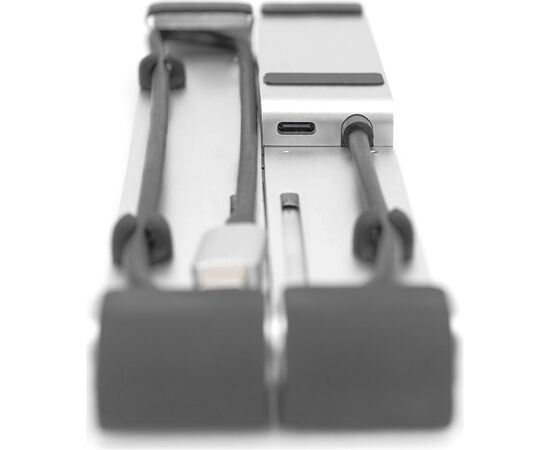 Подставка для ноутбука Digitus Variable Notebook Stand, до 17", USB-C Dock 5-Port (DA-90424), изображение 6 Подставка для ноутбука Digitus Variable Notebook Stand, до 17", USB-C Dock 5-Port (DA-90424), изображение 6