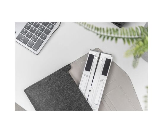 Подставка для ноутбука Digitus Variable Notebook Stand, до 17", USB-C Dock 5-Port (DA-90424), изображение 8 Подставка для ноутбука Digitus Variable Notebook Stand, до 17", USB-C Dock 5-Port (DA-90424), изображение 8