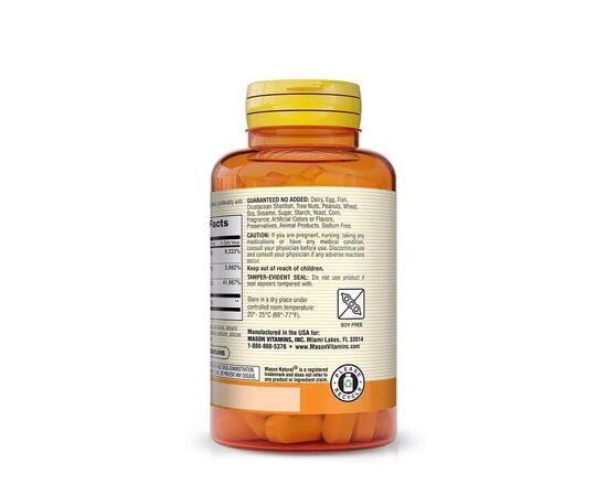 Вітамінно-мінеральний комплекс Mason Natural Нейрокомплекс з альфа-ліпоєвою кислотою, Neuro Complex with Alpha (MAV18591), зображення 3 Вітамінно-мінеральний комплекс Mason Natural Нейрокомплекс з альфа-ліпоєвою кислотою, Neuro Complex with Alpha (MAV18591), зображення 3