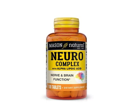 Витаминно-минеральный комплекс Mason Natural Нейрокомплекс с альфа-липоевой кислотой, Neuro Complex with Alpha (MAV18591)