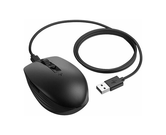 Мышка HP 710 Silent Rechargeable Wireless Black (6E6F2AA), изображение 6 Мышка HP 710 Silent Rechargeable Wireless Black (6E6F2AA), изображение 6