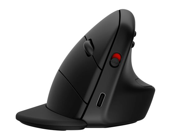 Мишка HP 920 Ergonomic Vertical Wireless/Bluetooth Black (6H1A4AA), зображення 12 Мишка HP 920 Ergonomic Vertical Wireless/Bluetooth Black (6H1A4AA), зображення 12