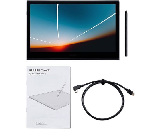 Планшет-монітор Wacom Movink 13 Touch (DTH135K0B), зображення 7 Планшет-монітор Wacom Movink 13 Touch (DTH135K0B), зображення 7