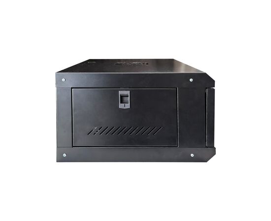 Шкаф настенный GEAR 4U 19'' 600x600x240 мм, black (GWMSN-4U-600-600), изображение 2 Шкаф настенный GEAR 4U 19'' 600x600x240 мм, black (GWMSN-4U-600-600), изображение 2