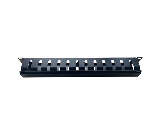 Кабельный организатор 19" 1U гребенчатый, цельнометалический GEAR (GCM-1U19INCH)