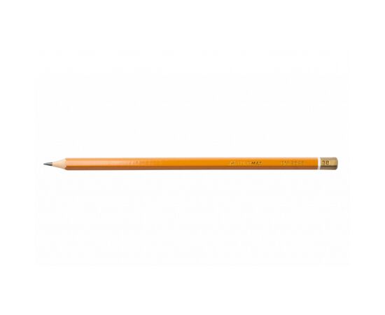 Карандаш графитный Buromax Professional 3B без резинки Желтый (BM.8546-12)