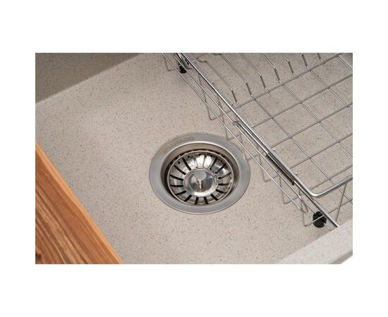 Мойка кухонная GRANADO Basic Estella terra (+ змішувач Campo LUX inox + дозатор Redondo inox + кошик + (ksg0103), изображение 4 Мойка кухонная GRANADO Basic Estella terra (+ змішувач Campo LUX inox + дозатор Redondo inox + кошик + (ksg0103), изображение 4