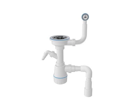 Мойка кухонная GRANADO Optimal Estella black (+ змішувач Badalona LUX inox + дозатор Redondo inox + коши (ksg0201), изображение 10