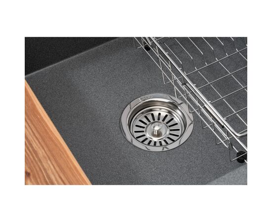 Мойка кухонная GRANADO Royal Estella grafito (+ подрібнювач Algar 1000 + змішувач Ferrol inox + дозатор Redondo inox + (ksg0309), изображение 4