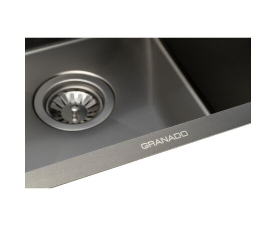 Мойка кухонная GRANADO Pravia S201 black (GS01201B), изображение 3 Мойка кухонная GRANADO Pravia S201 black (GS01201B), изображение 3