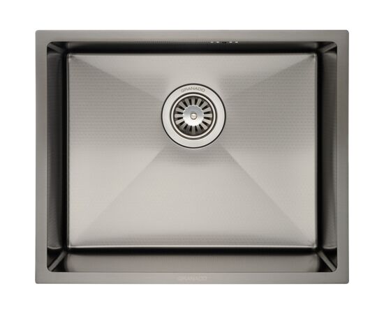 Мойка кухонная GRANADO Under top max STEEL S201 black honeycomb (GS07201BH)