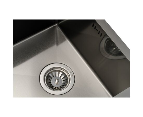 Мойка кухонная GRANADO Under top STEEL S201 black (GS08201B), изображение 5 Мойка кухонная GRANADO Under top STEEL S201 black (GS08201B), изображение 5