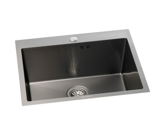 Мойка кухонная GRANADO Villena S201 black (GS03201B), изображение 2