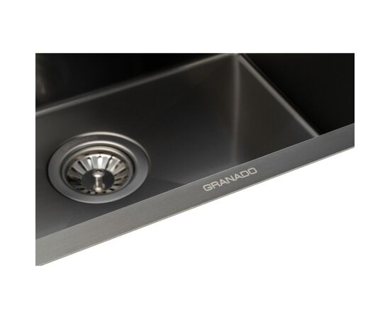 Мойка кухонная GRANADO Villena S201 black (GS03201B), изображение 3