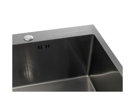 Мойка кухонная GRANADO Villena S201 black (GS03201B), изображение 5