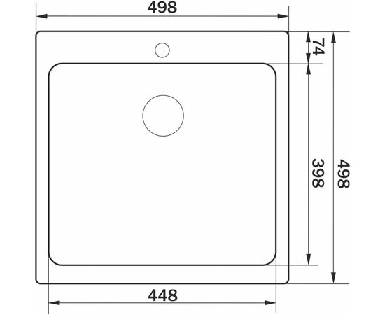 Мойка кухонная GRANADO Galera S201 black honeycomb (GS02201BH), изображение 10 Мойка кухонная GRANADO Galera S201 black honeycomb (GS02201BH), изображение 10