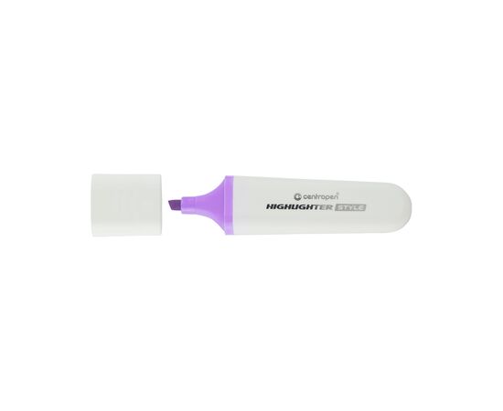 Маркер Centropen текстовий Highlighter Style 1-4,6 мм клин. пастельний ліловий (6252/57)