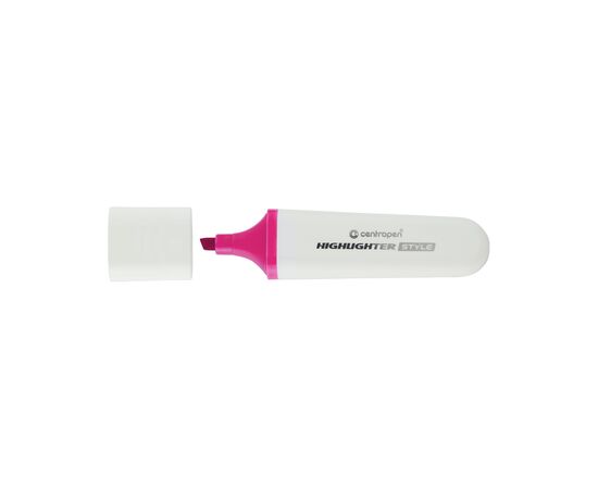 Маркер Centropen текстовий Highlighter Style 1-4,6 мм клин. рожевий (6252/53)