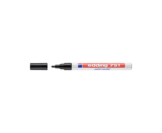 Маркер Edding Paint 1-2 мм круглый черный (e-751/01)