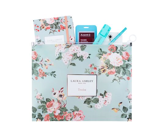 Папка на молнии Axent zip-lock А4 Laura Ashley, Timeless (1497-32-A), изображение 3 Папка на молнии Axent zip-lock А4 Laura Ashley, Timeless (1497-32-A), изображение 3