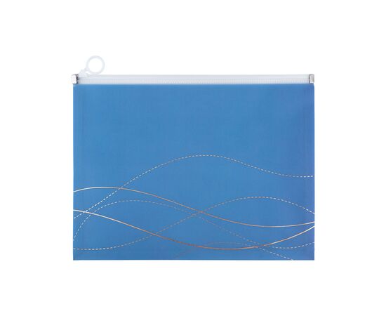 Папка на блискавці Axent zip-lock А4 Waves-2 (1497-41-A)