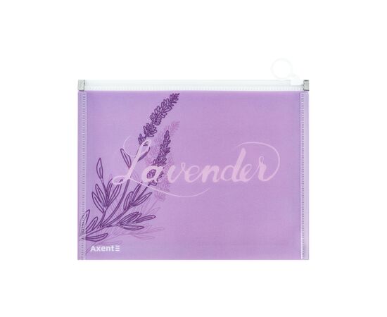 Папка на блискавці Axent zip-lock А5 Lavender-1 (1498-36-A), зображення 2 Папка на блискавці Axent zip-lock А5 Lavender-1 (1498-36-A), зображення 2