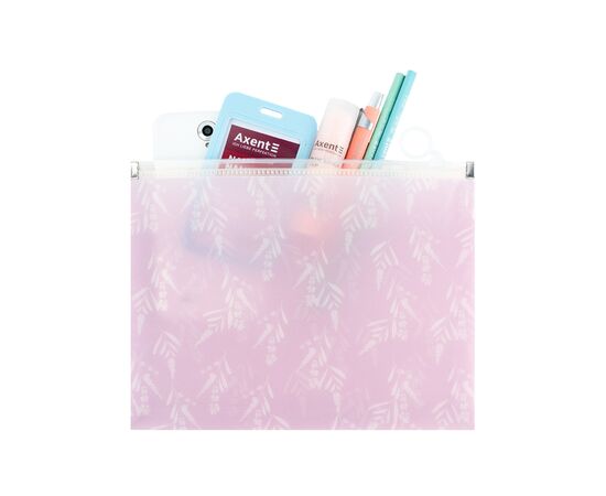 Папка на молнии Axent zip-lock А5 Lavender-3 (1498-38-A), изображение 3 Папка на молнии Axent zip-lock А5 Lavender-3 (1498-38-A), изображение 3