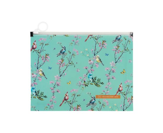 Папка на блискавці Axent zip-lock А5 Olga Selyshcheva, Spring (1498-33-A)